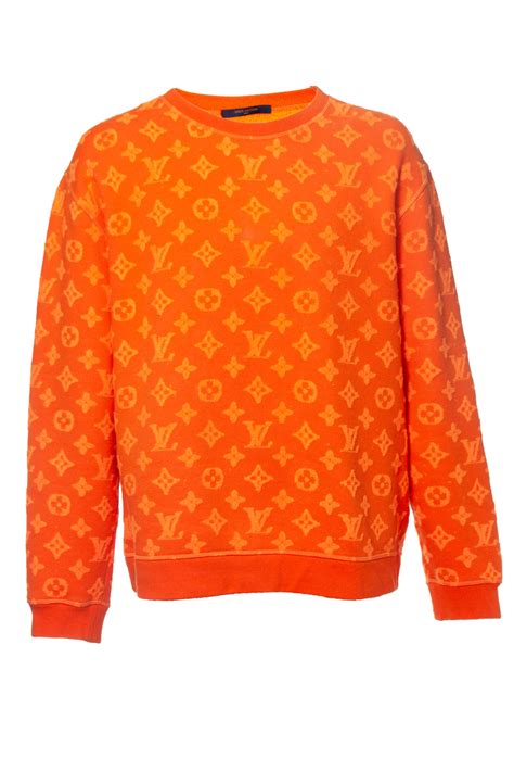 louis vuitton oranje trui